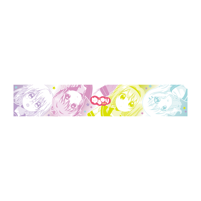 ゆるゆり　マフラータオル　生徒会