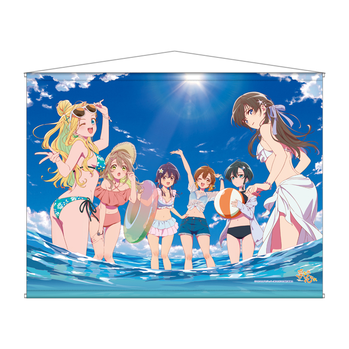 菜なれ花なれ　タペストリー（水着）