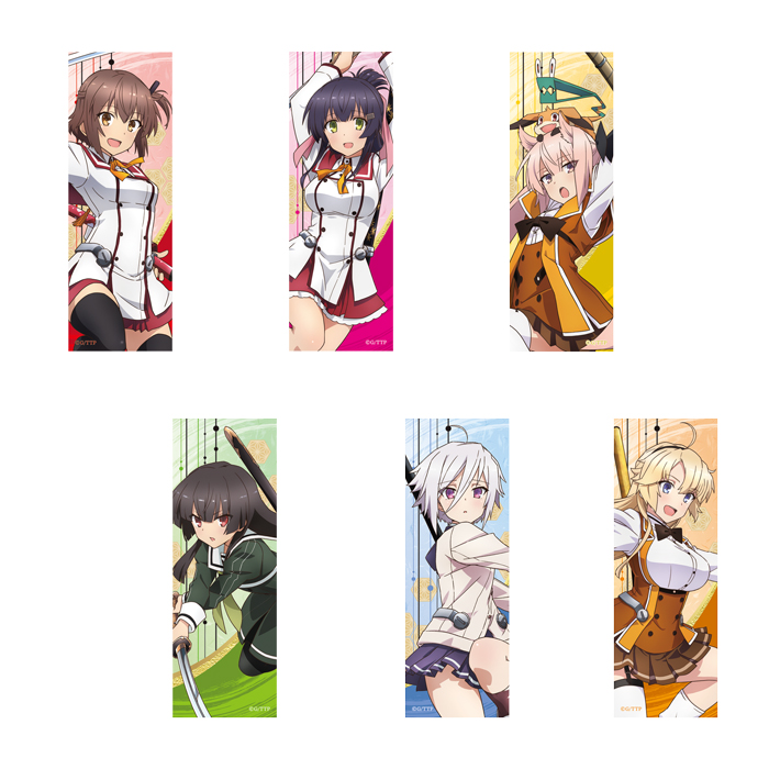 刀使ノ巫女　ロング缶バッジ　6種セット