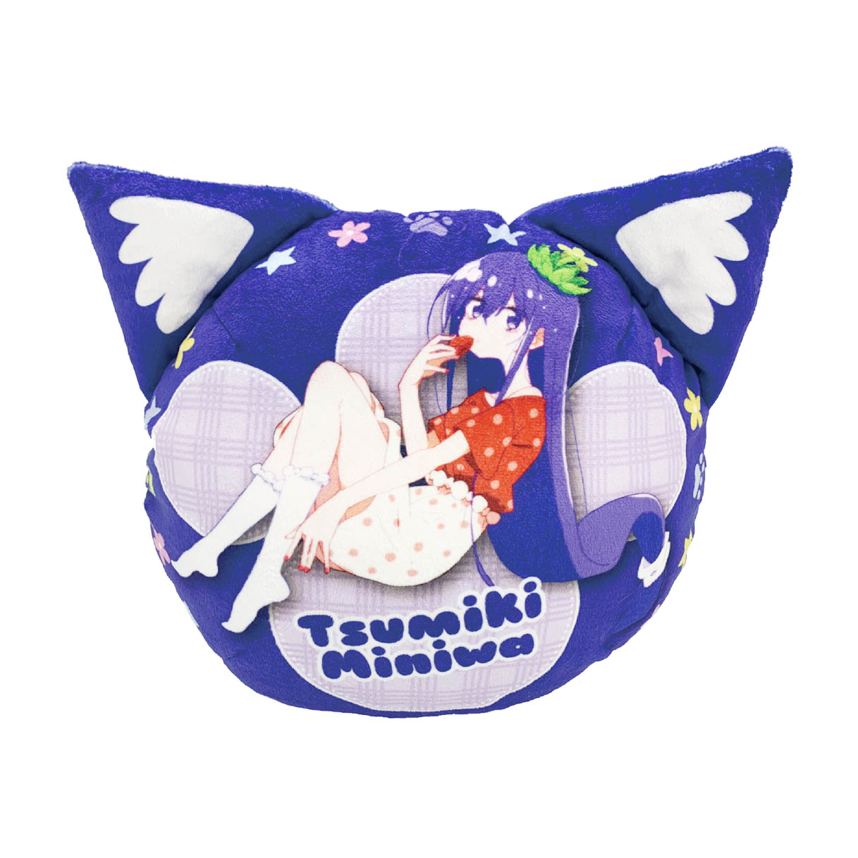 あっちこっち　猫耳つみきさんクッション 御庭つみき