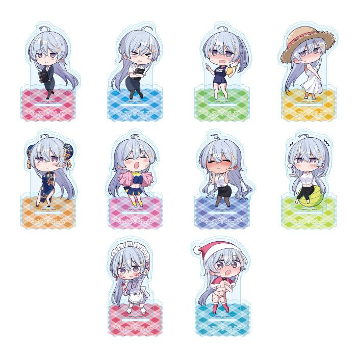 よわよわ先生 ちびちびアクリルスタンド 鶸村ひより（10種セット