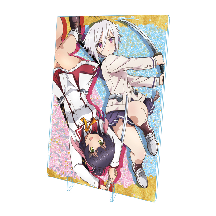 刀使ノ巫女　アクリルグリッターパネル　舞衣&沙耶香