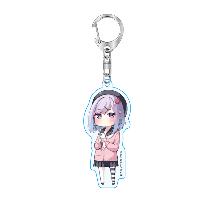 ろっきーさん専用依頼品 魔法使いロゼの佐渡ライフ アクリルキーホルダー 5種セット（ロゼ、紗